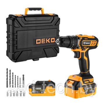 Дрель-шуруповерт ударная DEKO DKCD20 Impact, фото 2