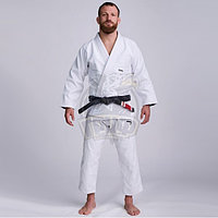 Кимоно для джиу-джитсу Ippon Gear Grind Ultra Light 350 г (60% хлопок, 40% полиэстер) (арт. BJJP352W-BJJJ352W)