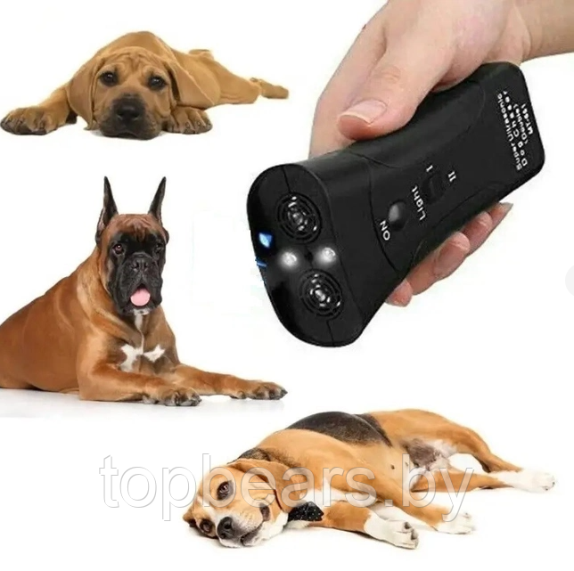 Ультразвуковой отпугиватель собак Ultrasonic Dog ChaserDog Trainner / Кликер для отпугивания собак и их - фото 8 - id-p207133052