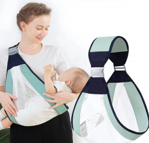 Слинг - переноска для малыша Baby Sling / Эрго - рюкзак через плечо от 0 месяцев - фото 1 - id-p207135012