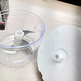 Портативный мини измельчитель для кухни Mini processor of USB FOOD 250 ml Белый, фото 9