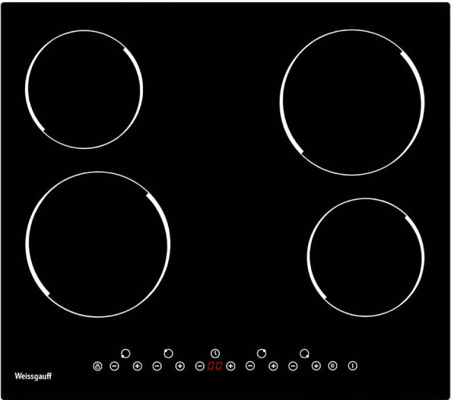 Электрическая варочная поверхность Weissgauff HV640B - фото 1 - id-p186135899