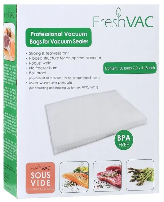 Пакеты для вакуумного упаковщика Ellrona FreshVACpro 30*40 - фото 2 - id-p186135912