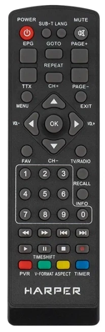 Тюнер цифрового телевидения Harper HDT2-1130 DVB-T2 - фото 4 - id-p175263756