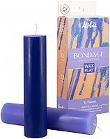 Набор из 2 низкотемпературных Wax Play свечей Bondage To Flame 160 гр