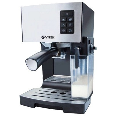 Рожковая кофеварка Vitek VT-1522BK - фото 1 - id-p207132684