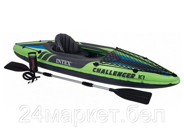 Байдарка Intex 68305 Challenger K1 Kayak - фото 1 - id-p207127211