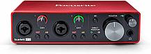 FOCUSRITE Scarlett 2i2 3rd Gen аудио интерфейс USB, 2 входа/2 выхода