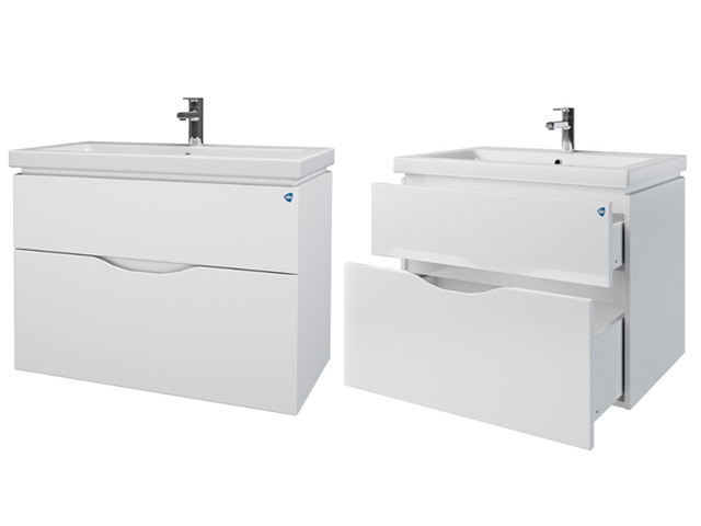 Тумба под умывальник 80 NOLA с ящиками, АВН