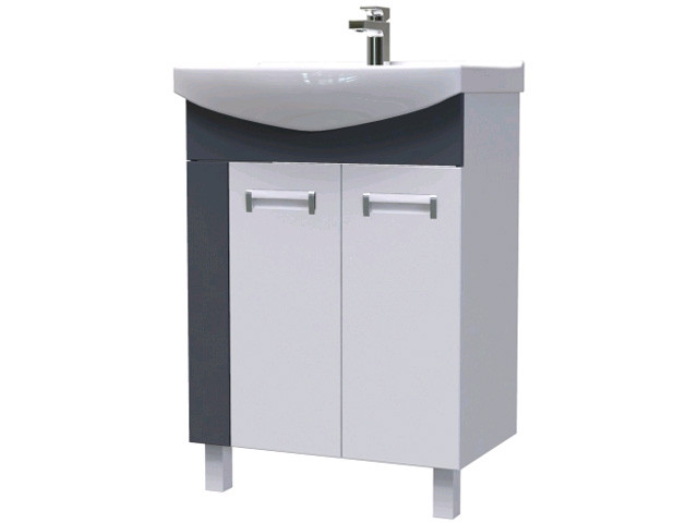 Тумба под умывальник Элеганс, 60 Лофт (2 двери), АВН