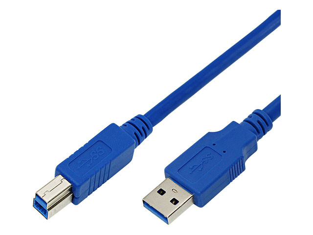 Шнур USB-B 3.0 штекер - USB-A 3.0 гнездо, длина 5 метров (PE пакет) REXANT - фото 1 - id-p207144731