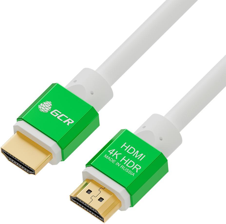 Кабель 1.0m HDMI версия 2.0, HDR 4:2:2, Ultra HD, 4K 60 fps 60Hz/5K*30Hz, 3D, AUDIO, 18.0 Гбит/с, 28/28 AWG, - фото 1 - id-p207138281