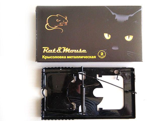 Крысоловка металлическая "Rat&Mouse" (уп. 2 шт.) - фото 1 - id-p207144761