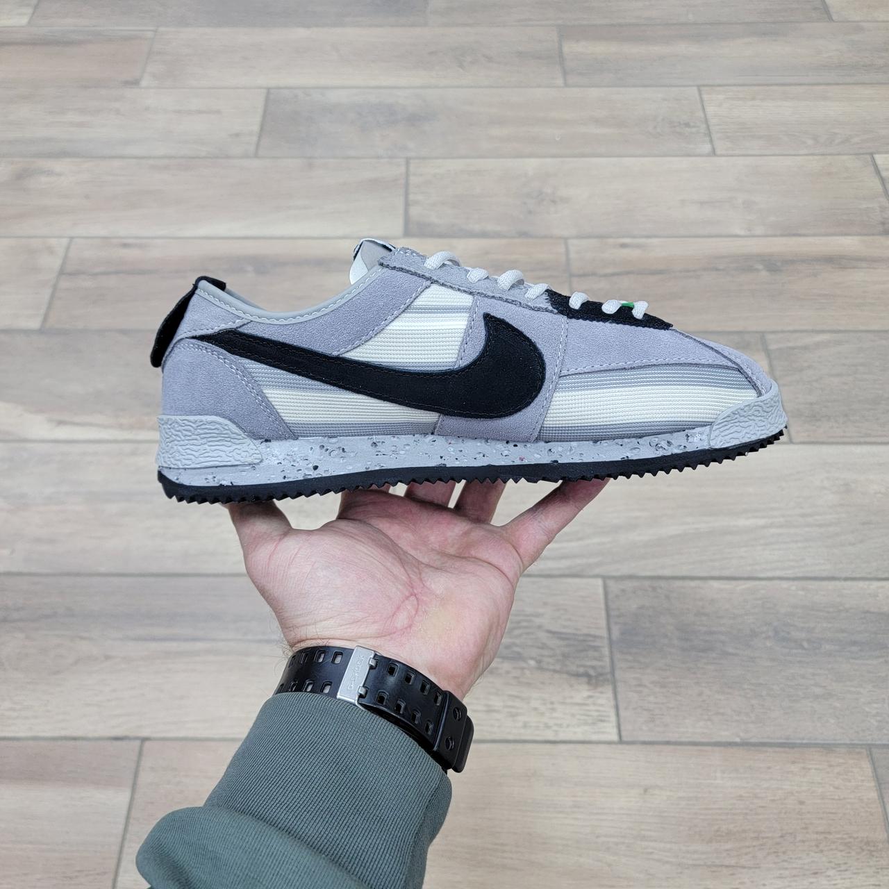 Кроссовки Union X Wmns Nike Cortez Grey - фото 2 - id-p207147568