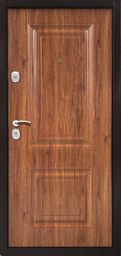 МАГНА "Классика" Античный Орех (2050х860 Левая, УЦЕНКА ТИП 1) | Входная металлическая дверь - фото 3 - id-p207149944