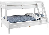 Кровать двухъярусная 80-120 (белый воск)
