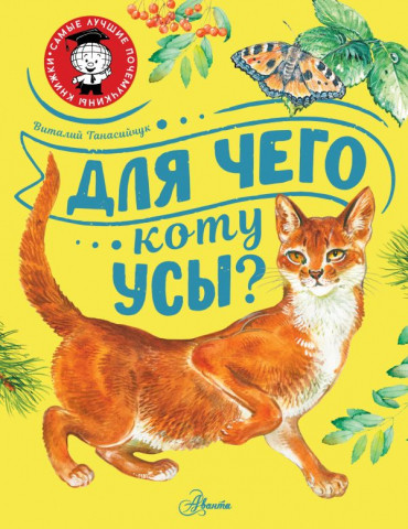 Книга детская «Для чего коту усы?» 187*255*4 мм, 48 страниц, 0+ - фото 3 - id-p207148732