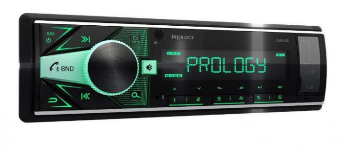 Автомагнитола PROLOGY CMX-250 FM/USB магнитола 1din в машину - фото 1 - id-p206794404