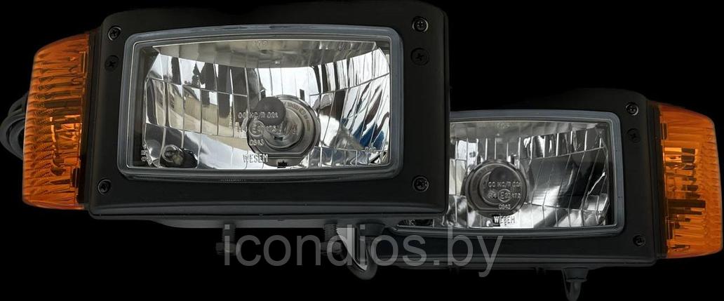 Фара головного света WESEM REPR2  42782 (левая) 42783 (правая) с лампами 24V, провод 3м, фото 2