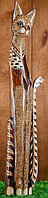 Сувенир деревянный «Сима-Ленд» 100*20*6 см, «Кошка»