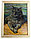 Картина «Тихий кот» (Джонс А.С.) 18*24 см, холст, масло (живопись), фото 2