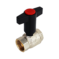ELSEN Кран шаровой, 3/4", ВВ, высокая ручка из пластмассы EV34.6200