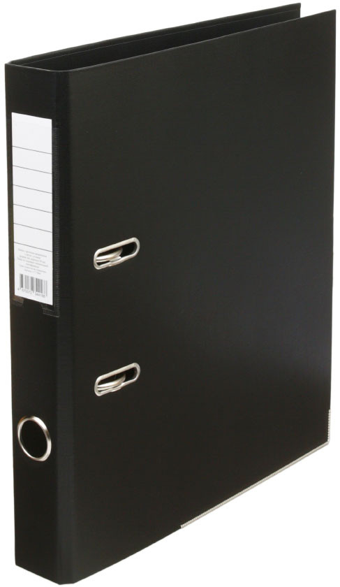 Папка-регистратор Attache Standart с двусторонним ПВХ-покрытием корешок 50 мм, черный - фото 3 - id-p207149530