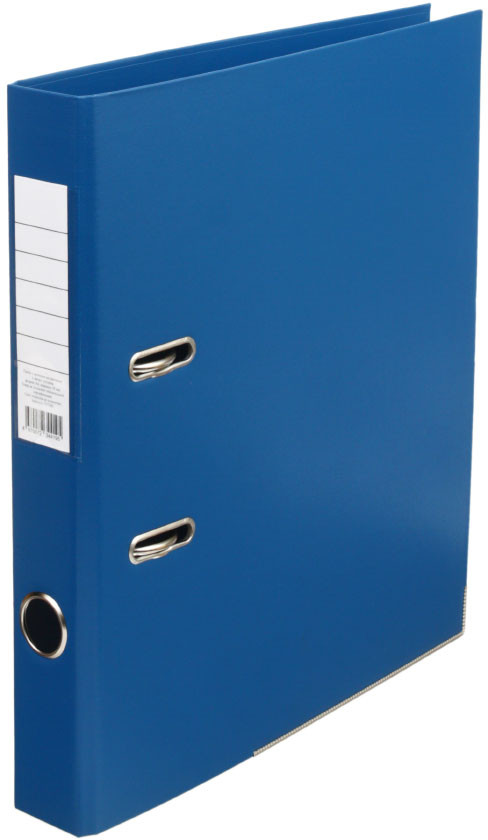 Папка-регистратор Attache Standart с двусторонним ПВХ-покрытием корешок 50 мм, синий - фото 3 - id-p207149531