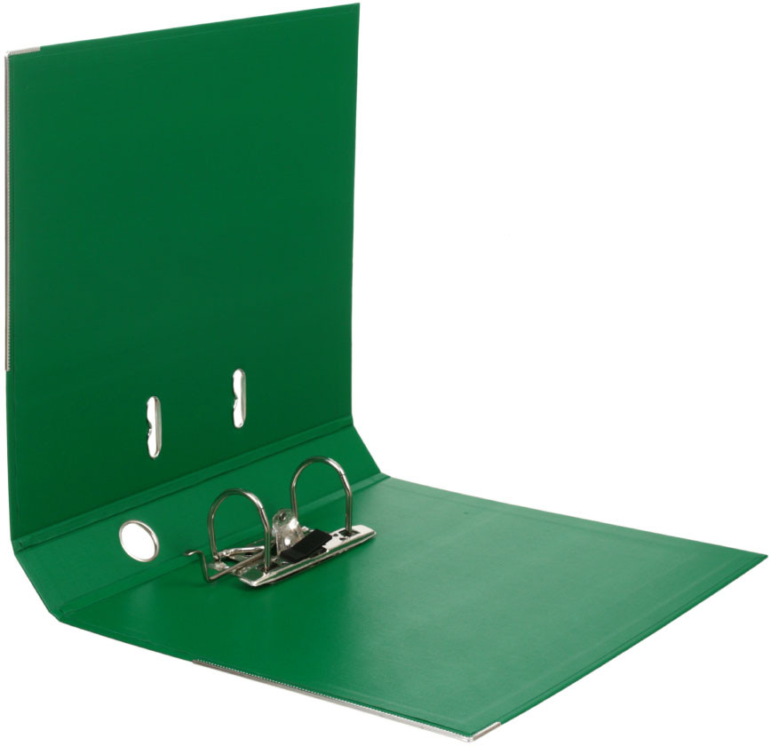 Папка-регистратор Attache Standart с двусторонним ПВХ-покрытием корешок 50 мм, зеленый - фото 1 - id-p207149533
