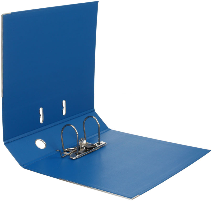 Папка-регистратор Attache Standart с двусторонним ПВХ-покрытием корешок 70 мм, синий
