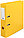 Папка-регистратор Attache Standart с двусторонним ПВХ-покрытием корешок 70 мм, желтый, фото 3