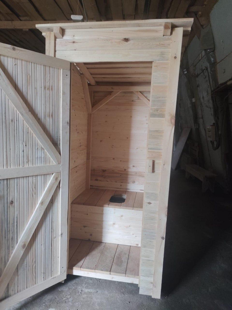 Туалет деревянный "Прямоугольный" - фото 5 - id-p207188931