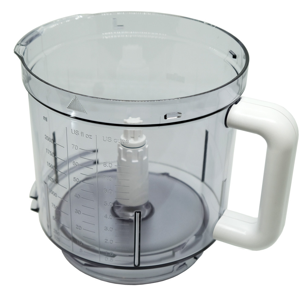 Основная чаша 2л к кухонному комбайну Braun K700-750, K600-650 - фото 1 - id-p116090994