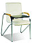 Пюпитер пластиковый с подлокотником для стульев ИСО на металлической раме, столик ИСО с подлокотником., фото 9