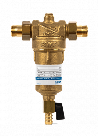 BWT Protector mini H/R ¾" самопромывной фильтр для горячей воды - фото 1 - id-p207210841
