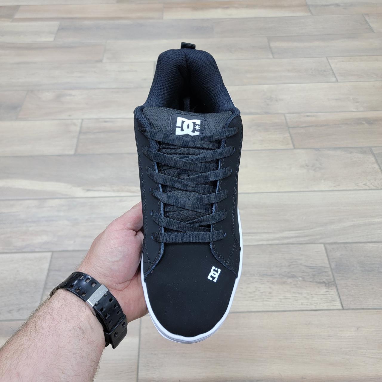 Кроссовки Dc Shoes Court Graffik Black White - фото 3 - id-p207239859