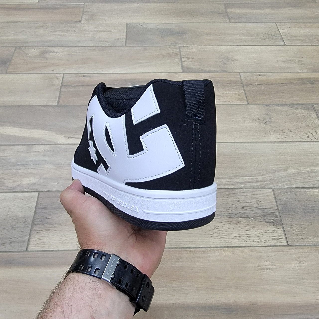 Кроссовки Dc Shoes Court Graffik Black White - фото 4 - id-p207239859