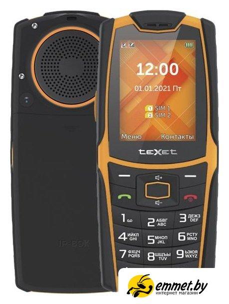 Кнопочный телефон TeXet TM-521R (черный) - фото 1 - id-p207243064
