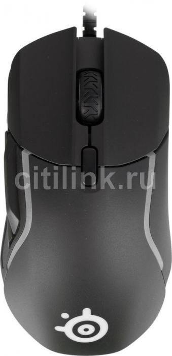 Мышь SteelSeries Rival 5, игровая, оптическая, проводная, USB, черный [62551] - фото 9 - id-p206882004