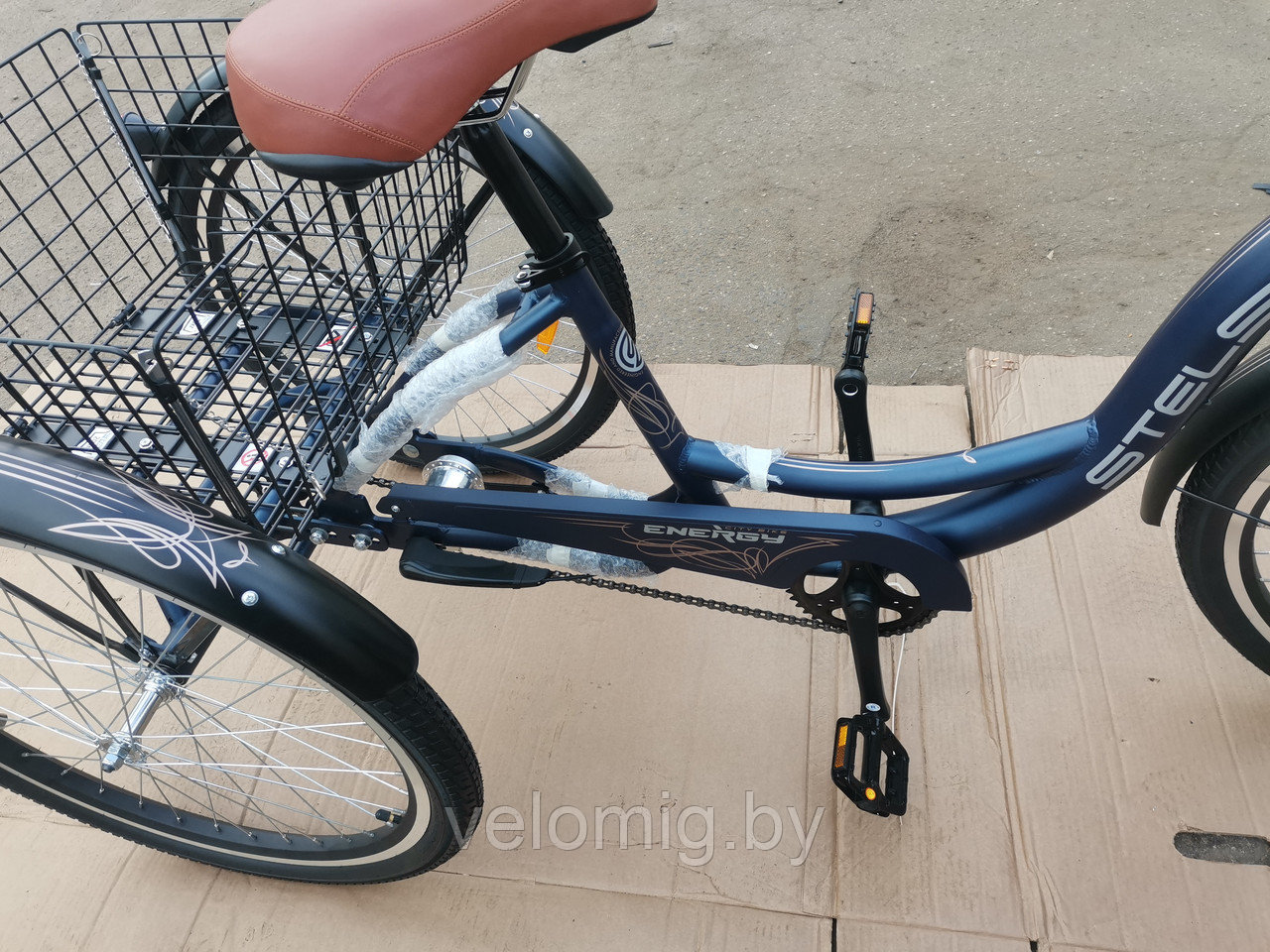 Грузовой велосипед Stels Energy-III 26" V030" (2023) - фото 3 - id-p180527686