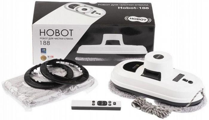Робот-мойщик окон HOBOT 188, белый [hobot-188] - фото 4 - id-p206881734