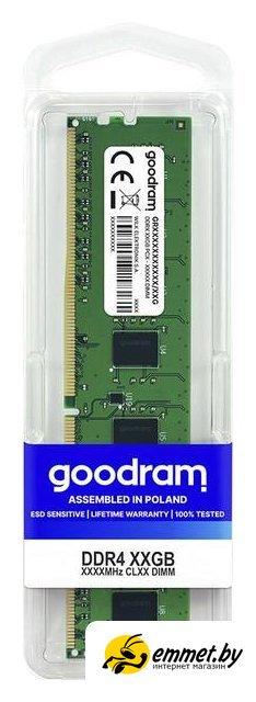 Оперативная память GOODRAM 8GB DDR4 PC4-25600 GR3200D464L22S/8G - фото 2 - id-p207241818