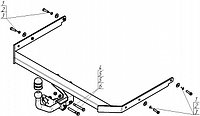 Прицепное устройство (фаркоп) Ford Focus 3 (2011 - 2014) 90705A