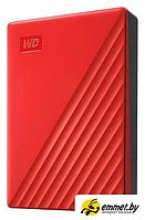 Внешний накопитель WD My Passport 4TB WDBPKJ0040BRD