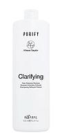 Шампунь Kaaral Purify Clarifying для глубокого очищения волос, 1 л