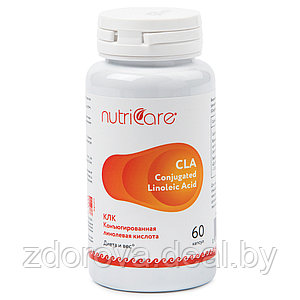 Конъюгированная линолевая кислота (КЛК), 60 капс. (Увеличивает мышечную массу, снижает холестерин)