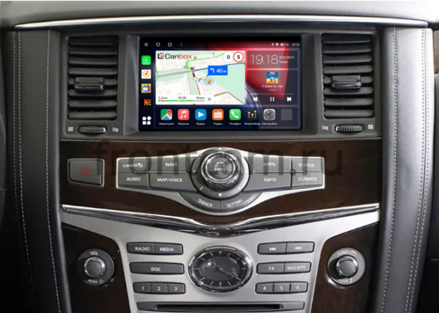 Штатная магнитола Infiniti QX80 QX56 Canbox H-Line 7803-9-8083 на Android 10 (4G-SIM, 4/64, DSP, IPS)