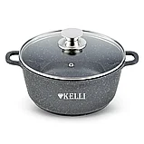 Кастрюля 8 л Kelli KL-4000-28, фото 2