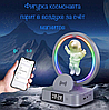 Светодиодная Bluetooth колонка-ночник с астронавтом с функцией беспроводной зарядки, подсветкой, радио и часам, фото 8