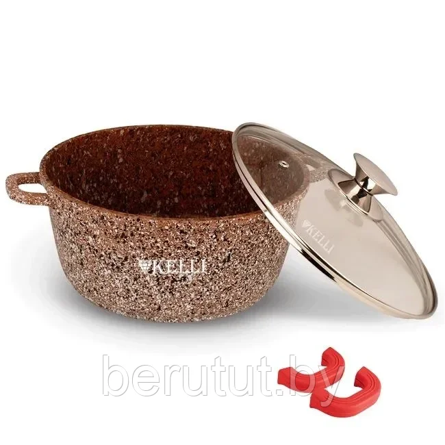 Кастрюля 5.5 л Kelli KL-4018-24